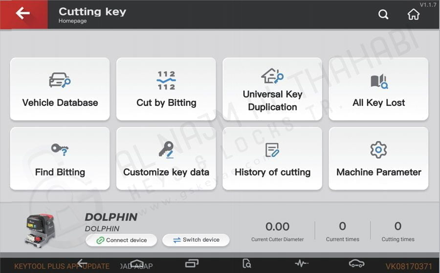 Xhorse VVDI Key Tool Plus Control Key Cutting Machines