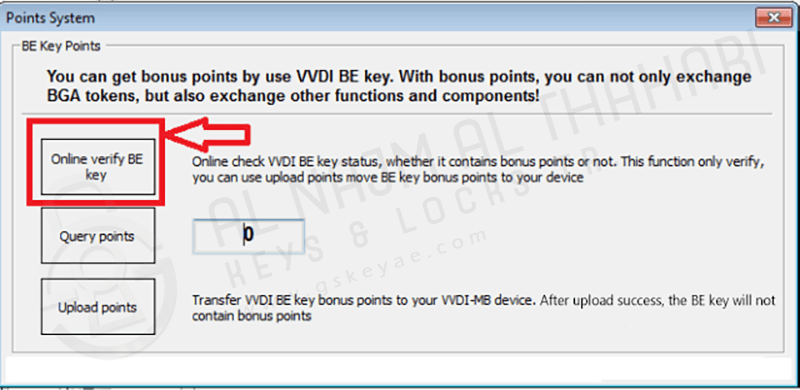 How to Download Points from Xhorse MB BE KEYS (1)